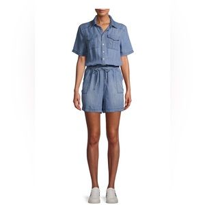 NWT EV1 FROM ELLEN DEGENERES SHORT SLEEVE JUMPSUIT ROMPER